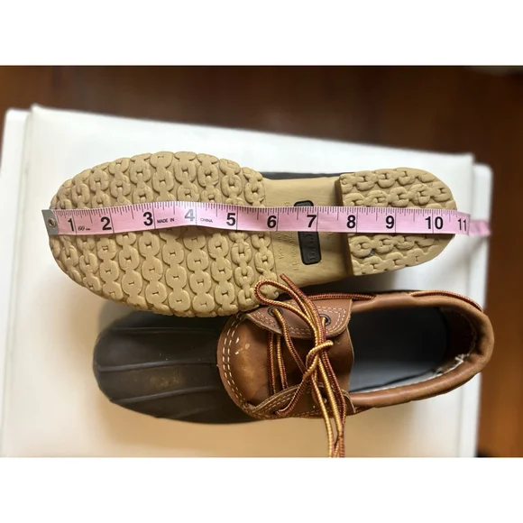 Vintage Bean Boots By L.L. Bean Rubber Mocs M8-9, W10-11 Garden Slides Gorpcore - Picture 4 of 14